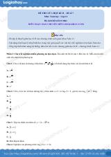 Đề thi giữa kì 2 Toán 11 Kết nối tri thức - Đề số 7